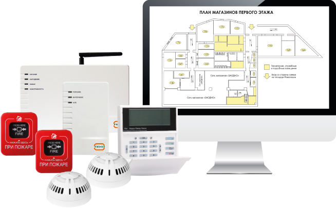 Адресная система противопожарной защиты АСТРА-А